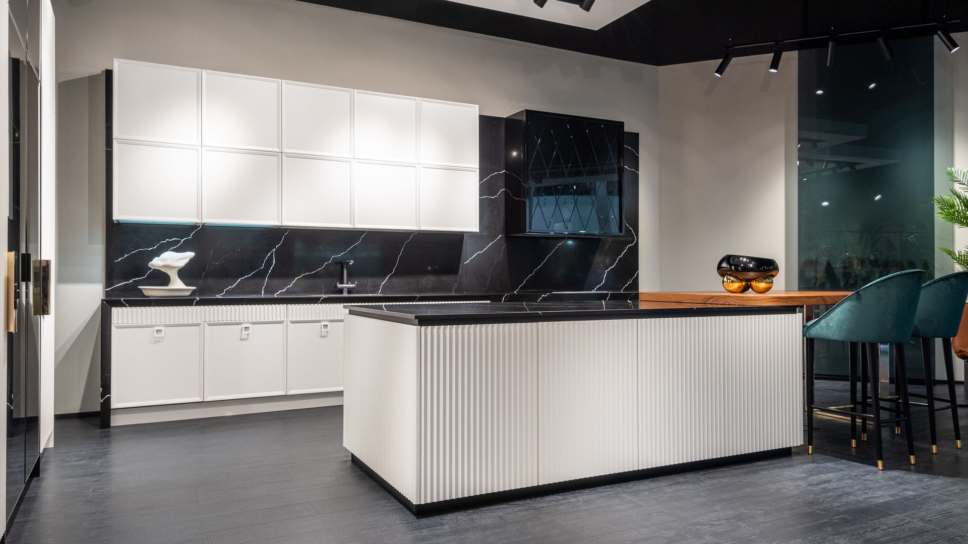 Cocina moderna con isla